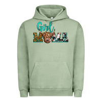 Pigment Oil Green girl mama Urban Hoodie - JahusDesignShop