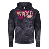 Cloud Black Valentine's Day Pig Xoxo Vintage Hoodie - FaDigitalArtStudio