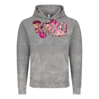 Cloud Rock Valentine's Day Pig Xoxo Vintage Hoodie - FaDigitalArtStudio