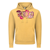 Vintage Mustard Valentine's Day Pig Xoxo Vintage Hoodie - FaDigitalArtStudio