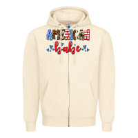 Sandshell American babe Zipper Hoodie - AdoDesignShop