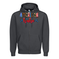 Smoke American babe Zipper Hoodie - AdoDesignShop