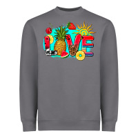 Love Summer Fruit And Sun Heavyweight Sweatshirt | Teevron