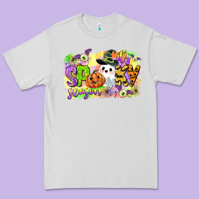 Its Spooky Season Premium Tee Designed By Cowgirlartshop