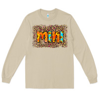Mushroom Leopard Sunflower Mimi Long Sleeve Tee - RanaPortraitStore