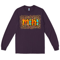 Plum Leopard Sunflower Mimi Long Sleeve Tee - RanaPortraitStore