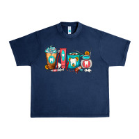 Navy Dentist Coffee Cups Urban Heavy Tee - FaDigitalArtStudio