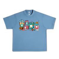 Pebble Blue Dentist Coffee Cups Urban Heavy Tee - FaDigitalArtStudio