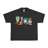 Pigment Black Dentist Coffee Cups Urban Heavy Tee - FaDigitalArtStudio