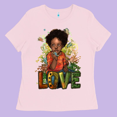 Black Are Boy Love Ladies Tee Designed By Howdyjamesfarm