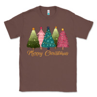 Chestnut merry christmas trees Classic Tee - CowGirlArtShop