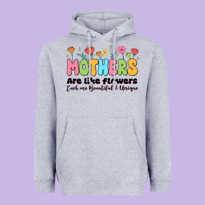 Mothers Are Like Flowers Heavyweight Hoodie Designed By Jahusdesignshop