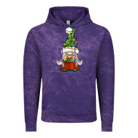 Cloud Purple Christmas Gnome With Gift Vintage Hoodie - BundleAndBundleShop