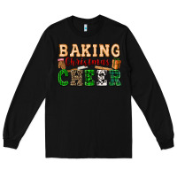 Black baking christmas cheer Long Sleeve Tee - FaDigitalArtStudio