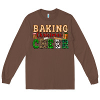 Chestnut baking christmas cheer Long Sleeve Tee - FaDigitalArtStudio