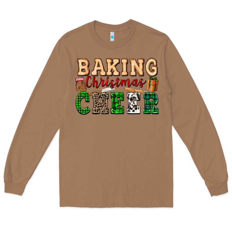 Baking Christmas Cheer Long Sleeve Tee by FaDigitalArtStudio | Teevron