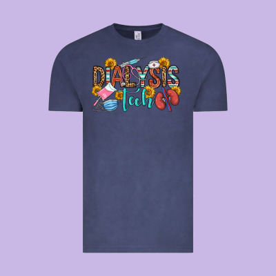 Dialysis Tech Vintage Tee Designed By Oliviacreatesart
