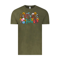 Vintage Olive dialysis tech Vintage Tee - OliviaCreatesArt