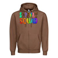 Chestnut support squad Zipper Hoodie - AdoDesignShop