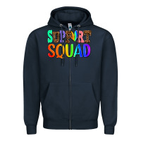Navy support squad Zipper Hoodie - AdoDesignShop
