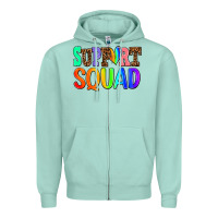 Seafoam support squad Zipper Hoodie - AdoDesignShop
