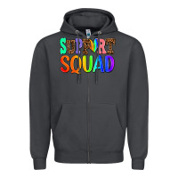 Smoke support squad Zipper Hoodie - AdoDesignShop