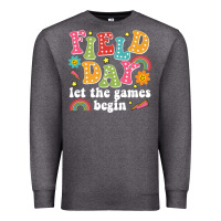 Charcoal Heather field day let the games begin Premium Sweatshirt - JahusDesignShop