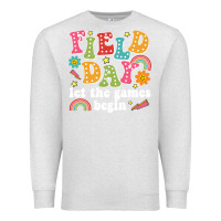 Oatmeal Heather field day let the games begin Premium Sweatshirt - JahusDesignShop