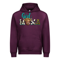 Mauve Wine girl mama Urban Hoodie - JahusDesignShop