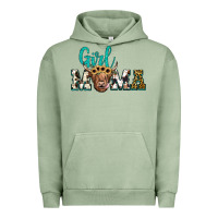 Pigment Oil Green girl mama Urban Hoodie - JahusDesignShop