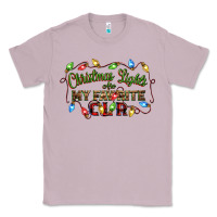 Lilac christmas lights are my favorite color Classic Tee - CowGirlArtShop