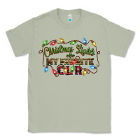 Matcha christmas lights are my favorite color Classic Tee - CowGirlArtShop