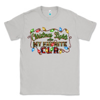 Moon Dust christmas lights are my favorite color Classic Tee - CowGirlArtShop