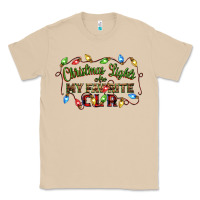 Mushroom christmas lights are my favorite color Classic Tee - CowGirlArtShop