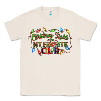 Natural christmas lights are my favorite color Classic Tee - CowGirlArtShop