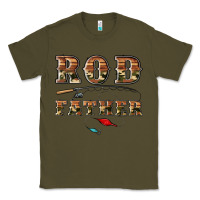 Army Green rod father Classic Tee - Artiststas