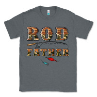 Charcoal Heather rod father Classic Tee - Artiststas