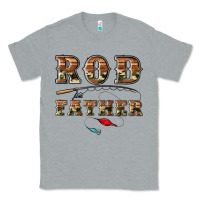 Heather Grey rod father Classic Tee - Artiststas