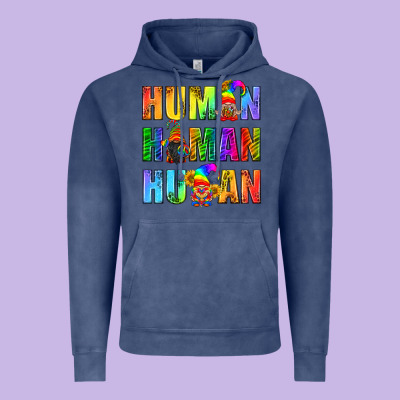 Human Pride Lgbt Vintage Hoodie Designed By Bundleandbundleshop