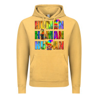 Vintage Mustard Human Pride Lgbt Vintage Hoodie - BundleAndBundleShop