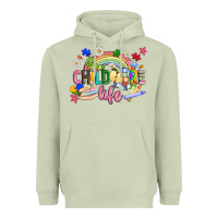 Matcha childcare life Heavyweight Hoodie - JahusDesignShop