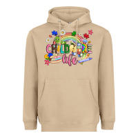 Mushroom childcare life Heavyweight Hoodie - JahusDesignShop