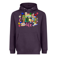 Plum childcare life Heavyweight Hoodie - JahusDesignShop