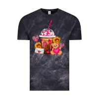 Valentines Day Frappe Coffee Vintage Tee | Teevron