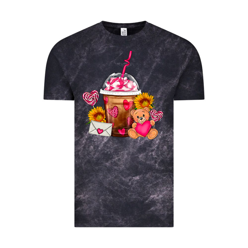 Valentines Day Frappe Coffee Vintage Tee by FaDigitalArtStudio | Teevron
