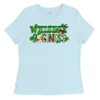Baby Blue Whiskey business St. Patrick's Day Ladies Tee - CowGirlArtShop