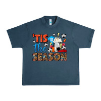 Midnight Navy tis the season  soccer  frappe coffee Urban Heavy Tee - FaDigitalArtStudio