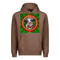 Chestnut christmas baby holstein face Premium Hoodie - LillyAllenDesigns