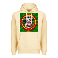 Pina Colada christmas baby holstein face Premium Hoodie - LillyAllenDesigns