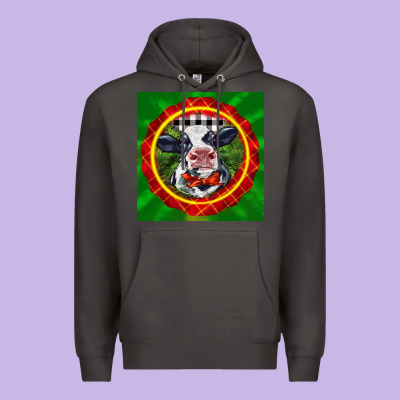 Christmas Baby Holstein Face Premium Hoodie Designed By Lillyallendesigns